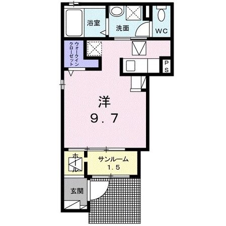 ファンド今宿Iの物件間取画像